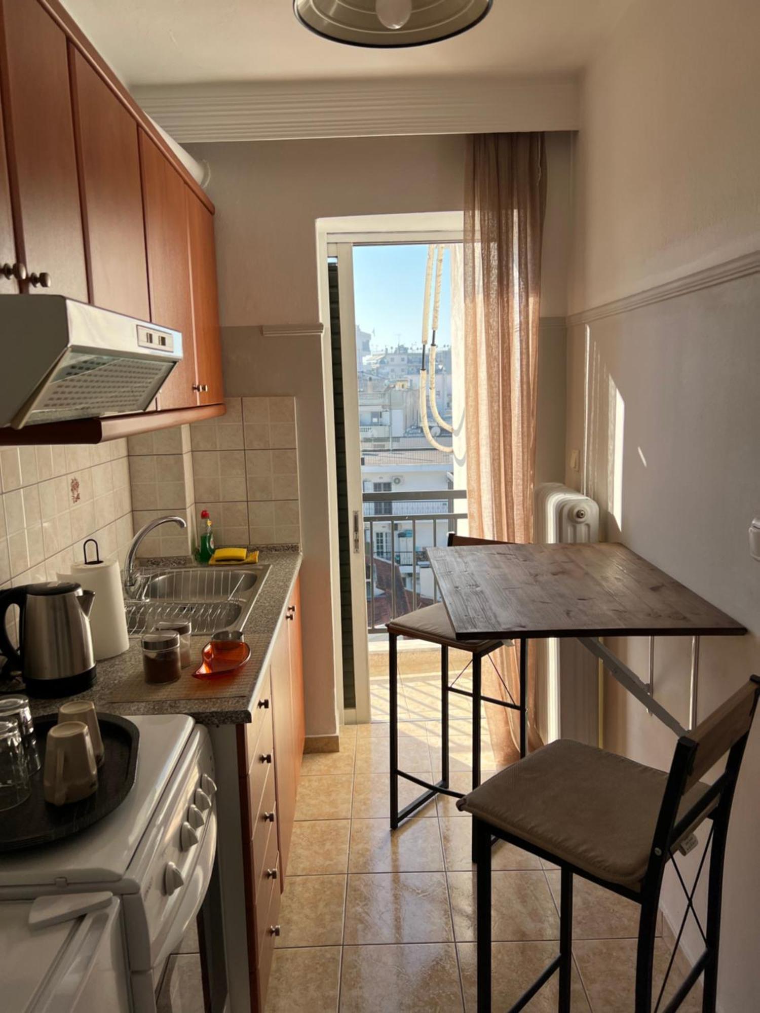 Rooftop Apartment Lárisa Eksteriør bilde